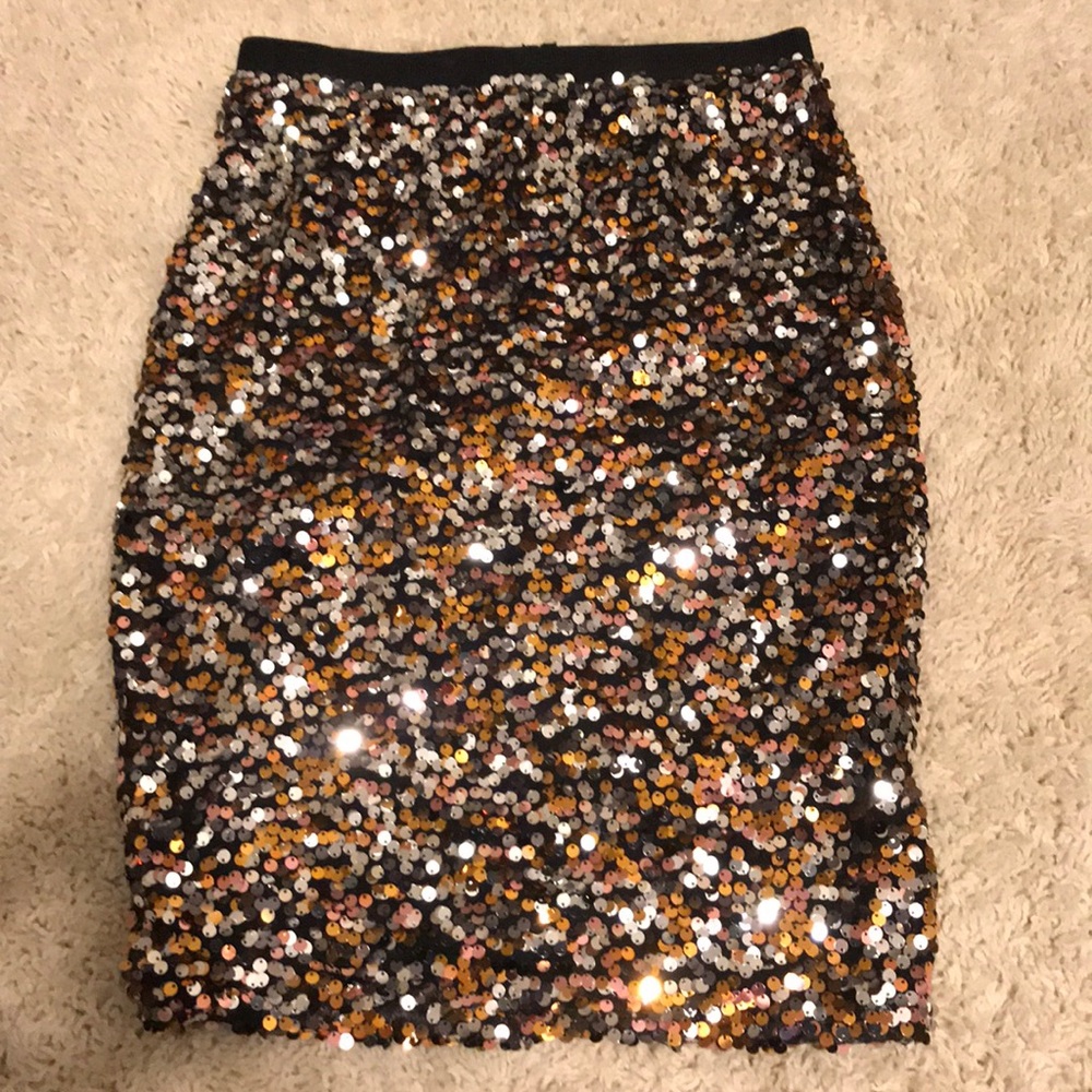 H&M sequin skirt
